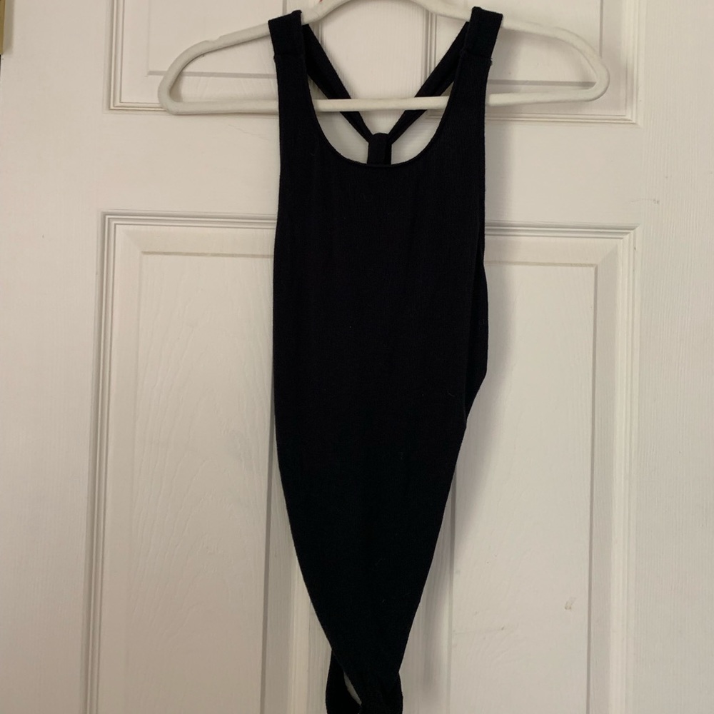 Black free people body suit